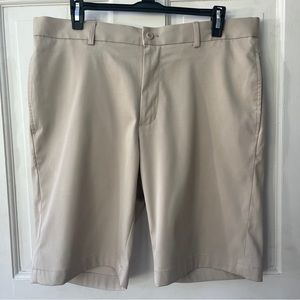 Men’s Size 34 Slazenger Beige Golf Shorts Quick Drying